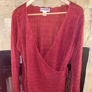 JL Studio Wrap Sweater #0760